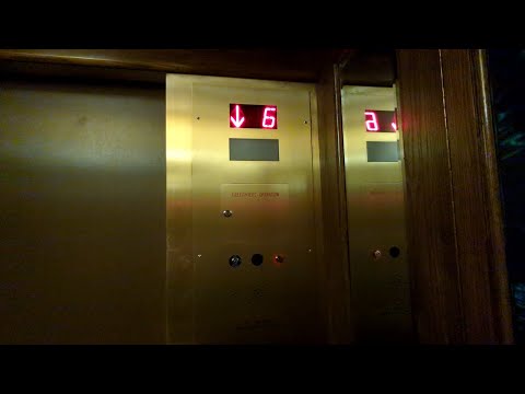 Otis (mod. by TK) Traction Elevators at the Fairmont Empress Hotel - Victoria, BC