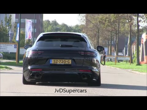 Porsche Panamera Sport Turismo Turbo S E-Hybrid w/ Akrapovic Exhaust! Lovely Sounds!