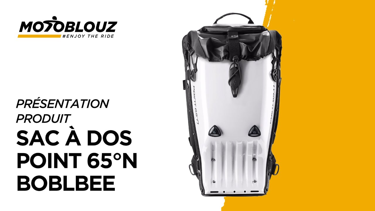 Sacs à dos Point 65° N BOBLBEE, en vidéo Motoblouz : bagagerie ET protection 