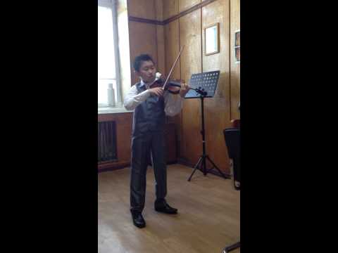eMuse competition video 1-3: Bilegtugs Lut, violin, 8 years old - MONGOLIA