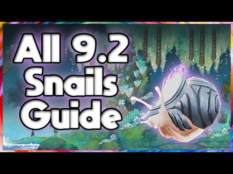 WoW 9.2 Protoform Synthesis Snails guide - How to get Serenade, Fleetpod, Bronze/Scarlet Helicids