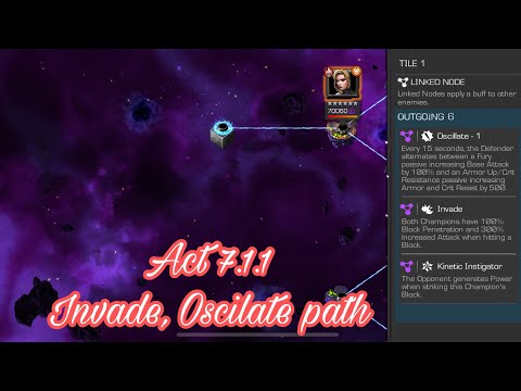 Act 7.1.1 Invade, Oscilate Path // Marvel Contest Of Champions