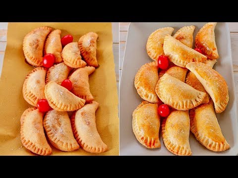 MINI CALZONI FRITTI E AL FORNO PRONTI IN 5 MINUTI !! Ricetta Facile Senza Lievitazione