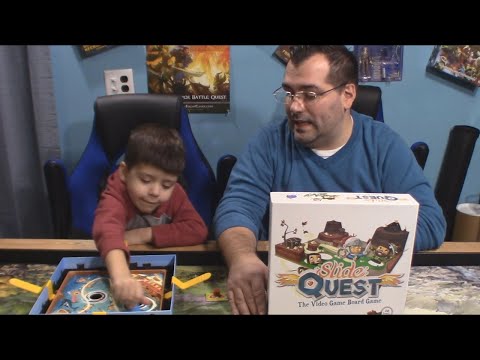 ~C.A.G~ Reviews Slide Quest by Blue Orange Games with special help