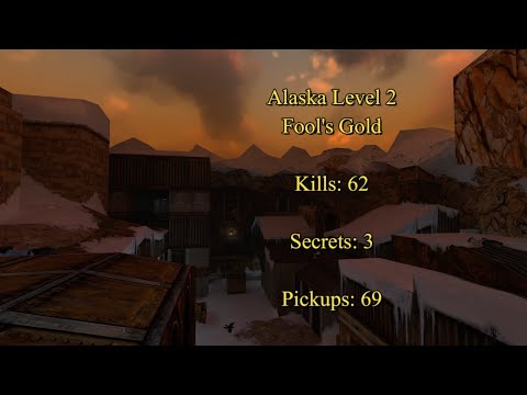 Let's Play Tomb Raider II: The Golden Mask Remastered - Alaska Level 2: Fool's Gold