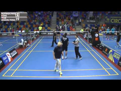 Nottingham / Westwood vs Janacek / Tomalova (XD, Round 32) - 2015 Czech International