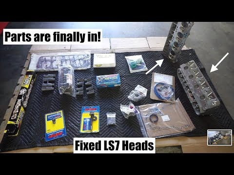 C6 Z06 Phase 1 Parts List (Heads/Cam Combo Package). My LS7 Heads Are Finally "Fixed" !!