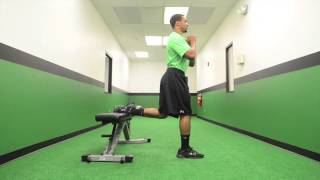 293. Bodyweight Rear Foot Elevated Split Squat