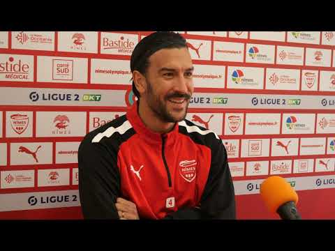 Pablo Martinez avant Nîmes Olympique - EA Guingamp