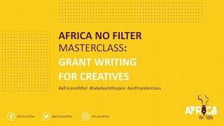 ANF Academy | Grant Writing for Creatives
