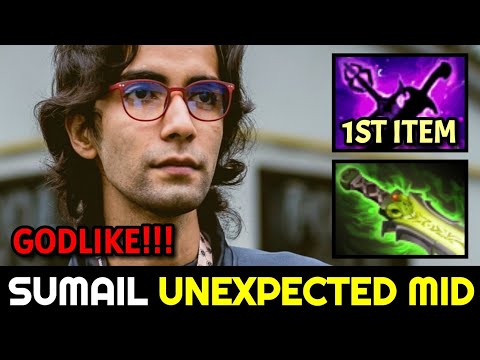 SUMAIL King Unexpected Mid with Ethereal Blade Build Dota 2