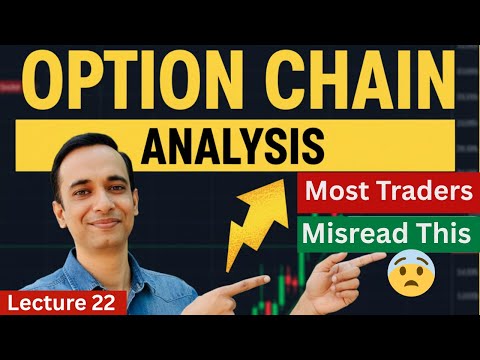 Option Chain Analysis Explained 🔥 | OI, Change in OI & Market Sentiment