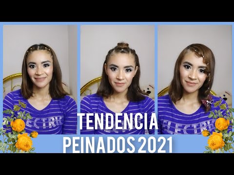 PEINADOS DE MODA 2021/TENDENCIA 2021 PEINADOS/PEINADOS PARA CABELLO CORTO #PEINADOS #PEINADOS