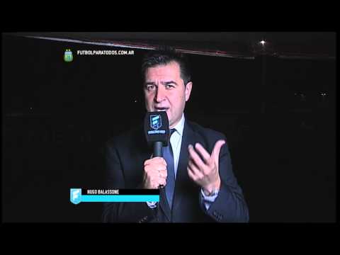 El análisis de Hugo Balassone. Godoy Cruz 2 - Independiente 2. Fecha 7. Primera División 2015. FPT.