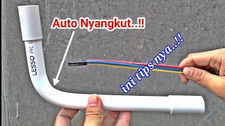 Download lagu TIPS PASANG KABEL INSTALASI LISTRIK YANG BAGUS KE DALAM PIPA YANG DIBENGKOKKAN mp3