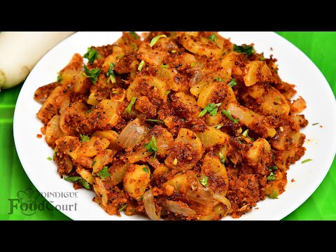 Radish Fry Recipe/ Mullangi Poriyal/ Poriyal Recipes