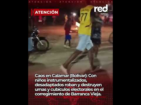 Elecciones Colombia 2026: Caos en Calamar (Bolívar) tras arremetida de ciudadanos contra urnas