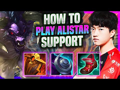 LEARN HOW TO PLAY ALISTAR SUPPORT LIKE A PRO -T1 Keria Plays Alistar Support vs Nautilus|Season 2022