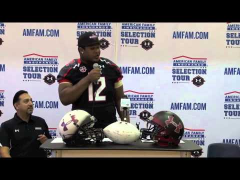 Kelsey Griffin Receives Honorary 2013 Under Armour All-America Jersey