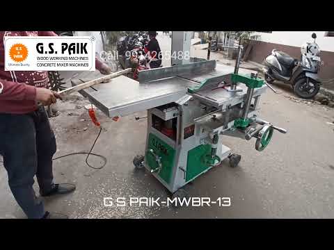 Multipurpose Wood Working Machine With Bandsaw and Router