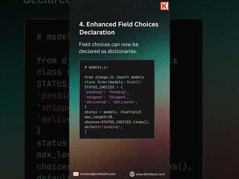 Django 5.0 Feature Highlights