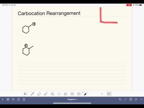 68: Carbocation rearrangements