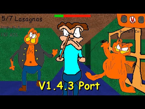 Garfelf's Guide To A Great Lasagna V1.4.3 Port (Baldi's Basics Mod)