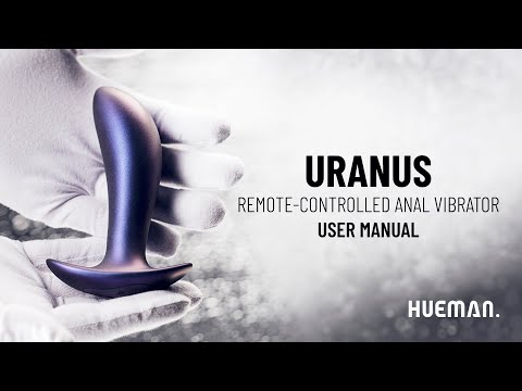 Видео Анальный вибростимулятор Uranus с пультом ДУ