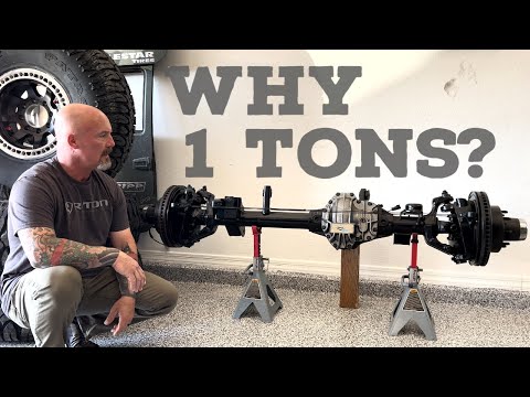 CAN 1 TON AXLES SAVE MONEY IN THE LONG RUN?? ULTIMATE DANA 60s FOR THE JEEP GLADIATOR