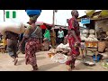 Gbagi-Ogunpa Main Market in African Biggest City of Ibadan Nigeria.