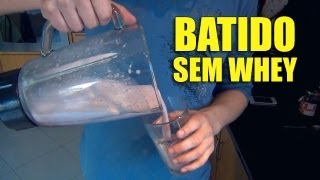 Batido de proteína caseiro (sem whey)