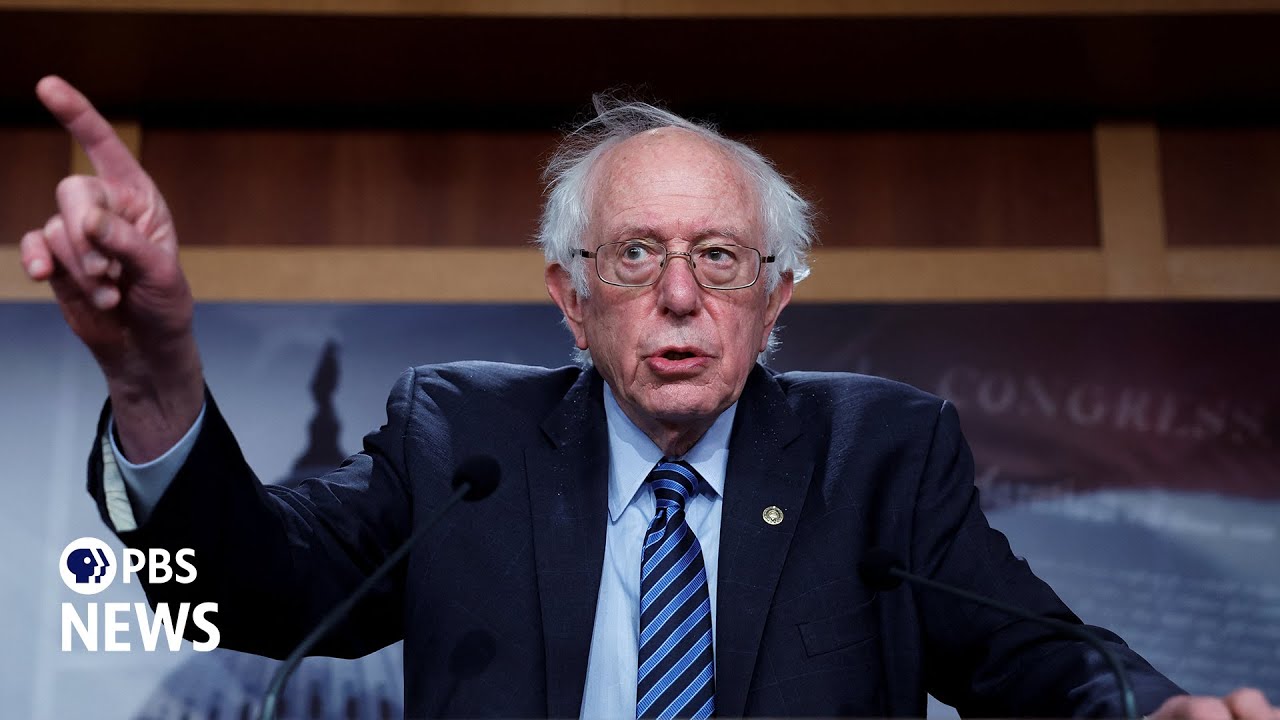 WATCH LIVE: Sens. Sanders, Merkley holds briefing on resolution blocking some weapon sales to Israel