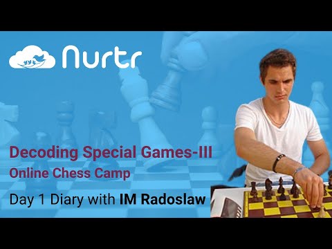 Decoding Special Games Camp-III with IM Radoslaw! Day 1 Recap