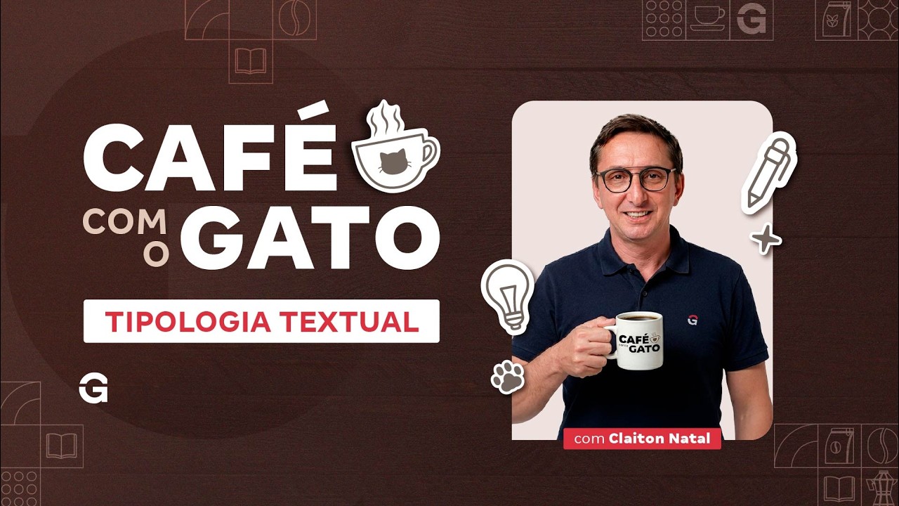 Café com o Gato | Tipologia Textual