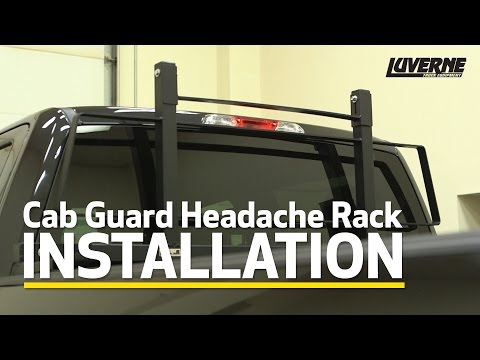 Luverne Install: Cab Guard on Ford F-150 - 590201, 590202, 590230, 590235, 590236