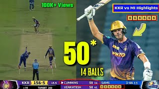 KKR vs MI 2022 Highlights | MI vs KKR Match-14 Highlights | KKR vs MI Highlights 2022 Pat Cummins