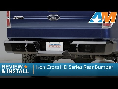 2009-2014 Ford F-150 Iron Cross HD Series Rear Bumper Review & Install