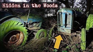 Abandoned Tractor Graveyard Hidden in the Woods in the UK!