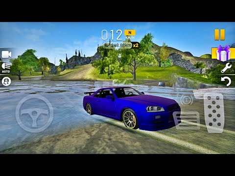 Subaru Sport Car in Xtreme Driving Sim - Offroad & City Roads - Best Android Gameplay