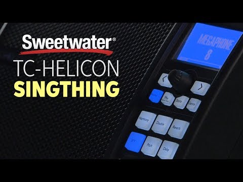 TC-Helicon SingThing Vocal Monitor/Vocal Processor Demo