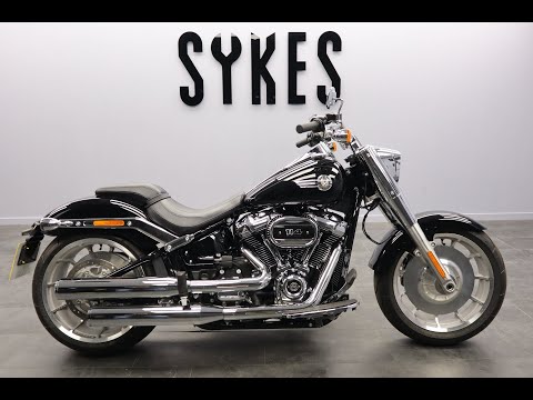 2023 Harley-Davidson FLFBS Softail Fat Boy 114 in Vivid Black