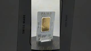 سبيكة ذهب بامب الشكل الجديد عيار 24 بوزن 31.1 غرام