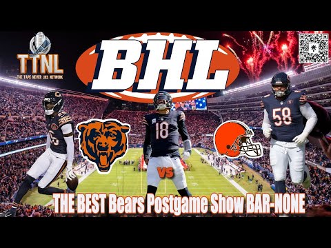 Chicago Bears vs. Cleveland Browns Wk.15  | TTNL Network Bears Hour Live