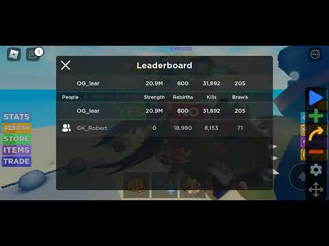 MY FRIEND REACHED 18,980 REBIRTH NAMED: ROBERT LET'S GOO CONGRATS 🎉🎉 ||• MUSCLE LEGEND💪