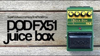 Video thumbnail for DOD Juice Box FX51 by TheSuperFunAwesomeHappyTimePedalShow