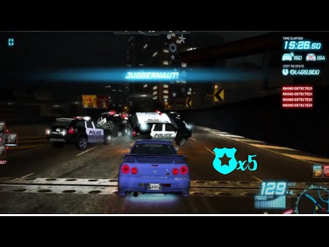 NFS World Has The Best Cops ever - NFS World epic cop chase