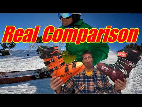 Ski Boot PERFORMANCE Comparison : World Cup Race vs. Freeride