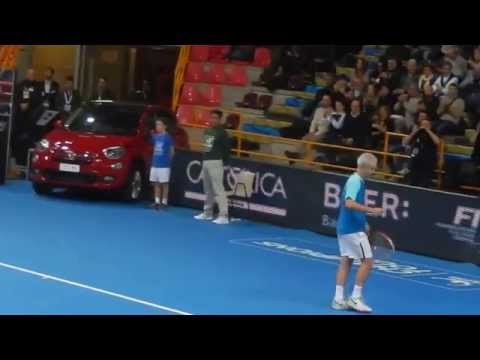 John McEnroe - Mats Wilander in Verona (Italy) 20/11/2015