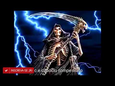 Ponto de Exu caveira e sua falange