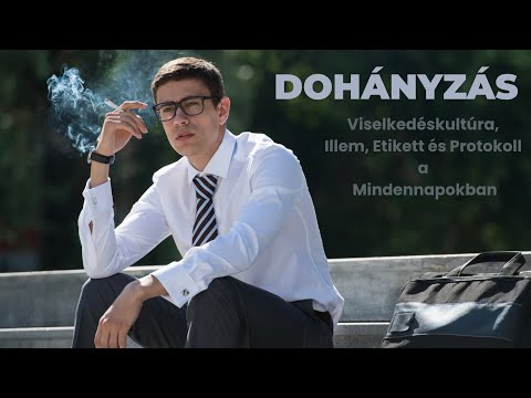 Dohányzás | Viselkedéskultúra, illem és protokoll a mindennapokban
